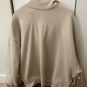 Essentials Beige Hoodie
